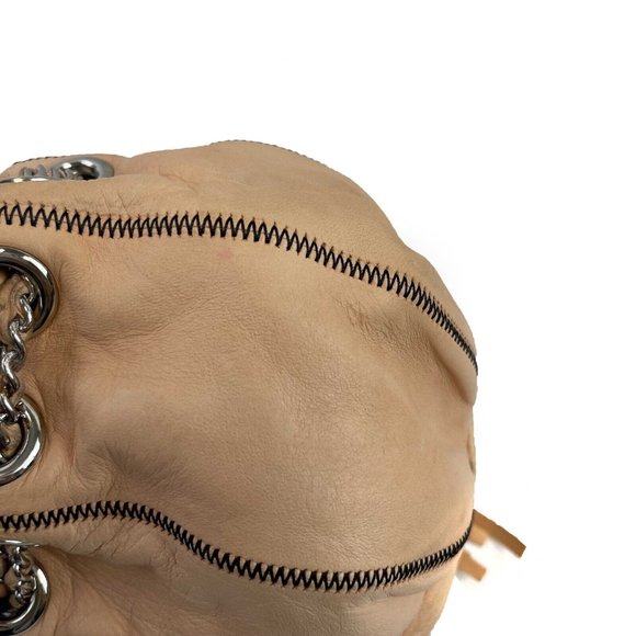 Chanel Reversible Mini  Sac Cordon Peach Handbag - Picture 7 of 13